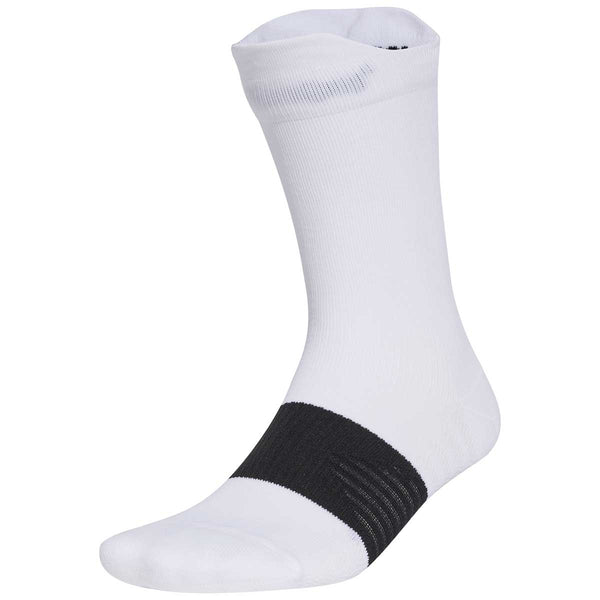 Calceta Adidas RUNxADIZERO Para Correr Blanco Negro Unisex