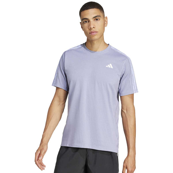 Playera Deportiva Adidas OTR E 3S TEE Lavanda Hombre