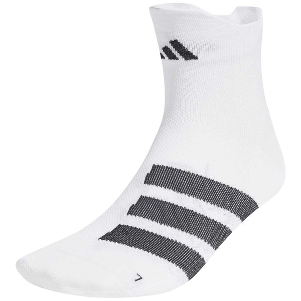 Calceta Adidas RUNxADIZEROSock Para Correr Blanco Unisex