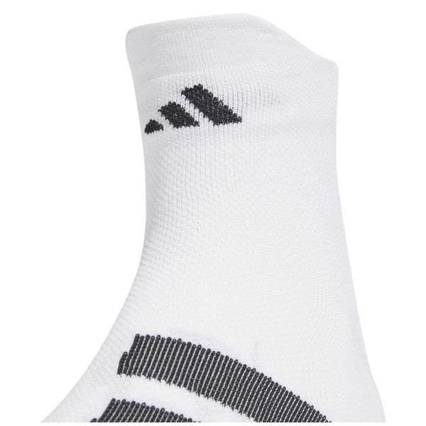 Calceta Adidas RUNxADIZEROSock Para Correr Blanco Unisex