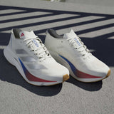 Tenis Adidas ADIZERO BOSTON 12 Blanco Plata Mujer