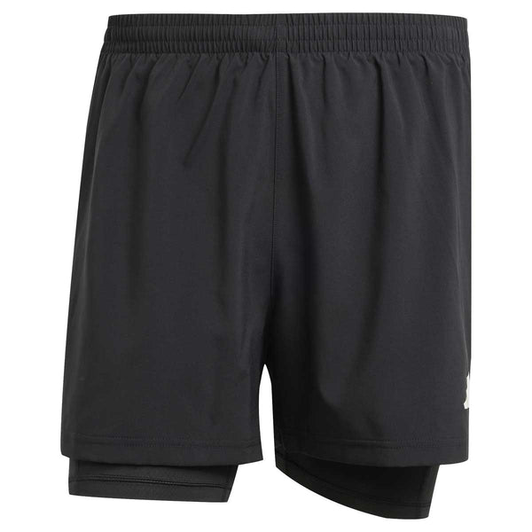 Short Deportivo Adidas OTR B S 2in1 Negro Blanco Hombre