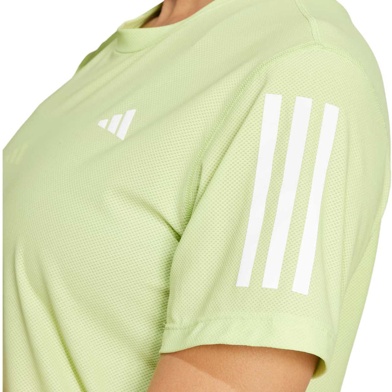 Playera Deportiva Adidas OTR B CB TEE Verde Gris Mujer