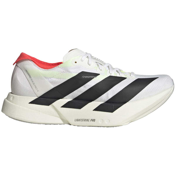 Tenis Adidas ADIZERO ADIOS PRO 4 Blanco Negro Mujer