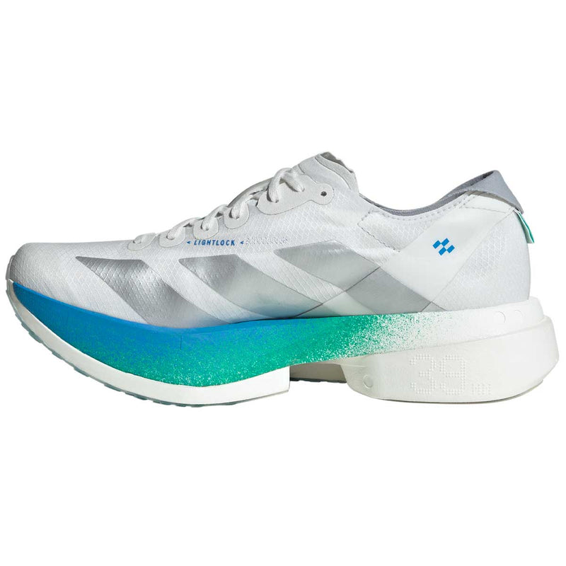 Tenis Adidas ADIZERO ADIOS PRO 4 Blanco Plata Mujer