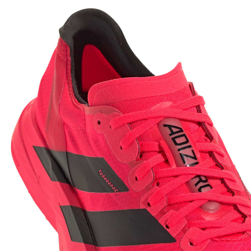 Tenis Adidas ADIZERO ADIOS PRO 4 Rojo Negro Mujer