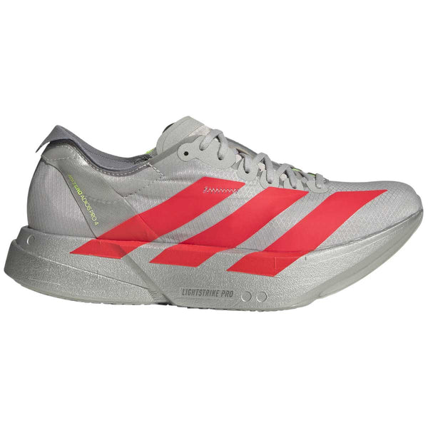 Tenis Adidas ADIZERO ADIOS PRO 4 Plata Rosa Mujer