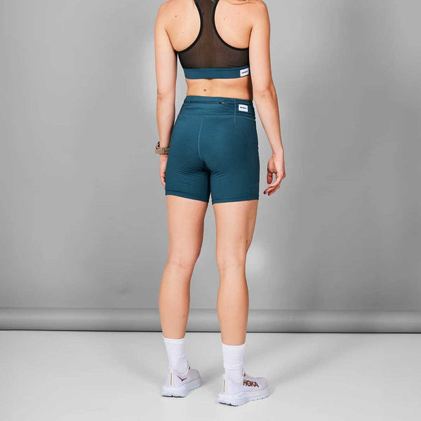 Short Deportivo Saysky Combat Tights 7 Pulgadas Cian Mujer