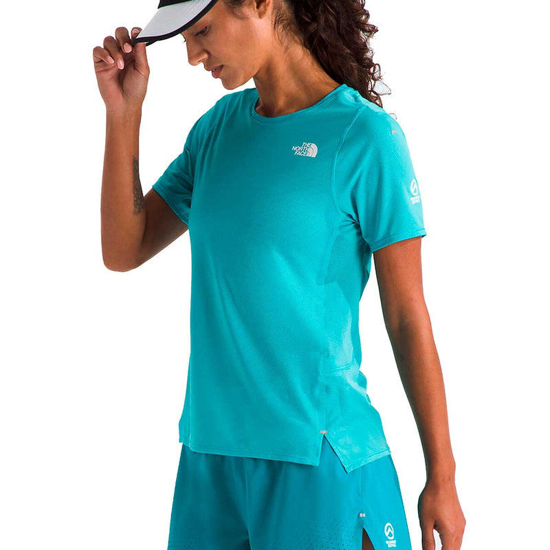 Playera Deportiva The North Face SUMMIT HIGH TRAIL Aqua Mujer