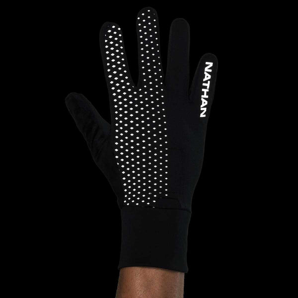 Guantes Reflectantes Nathan HyperNight Negro