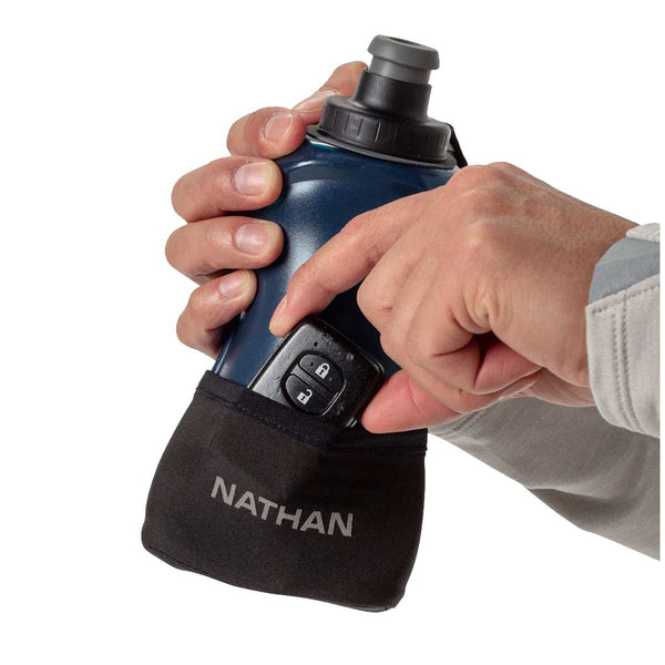 Bote de Mano Nathan QuickSqueeze Lite 18 oz Marine Blue