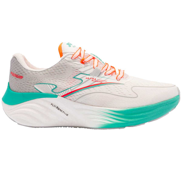 Tenis Running Joma PODIUM Blanco Turquesa Mujer