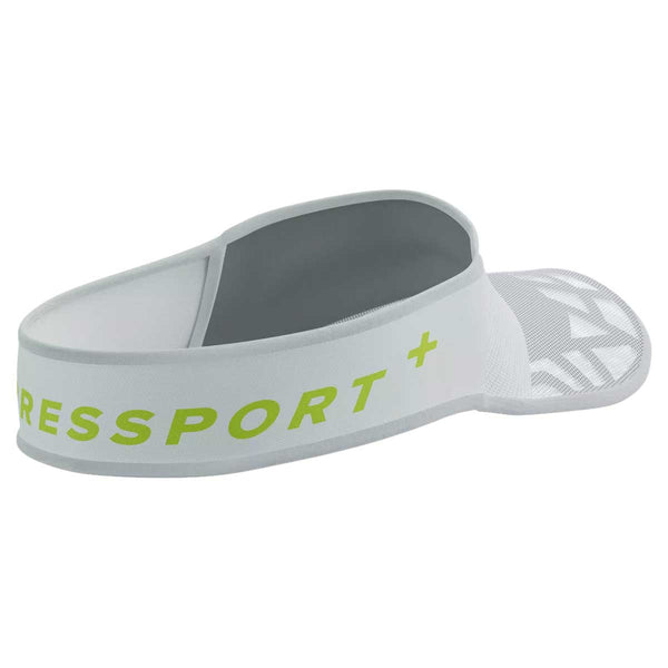 Visera Deportiva Compressport Spiderweb Ultralight Visor White