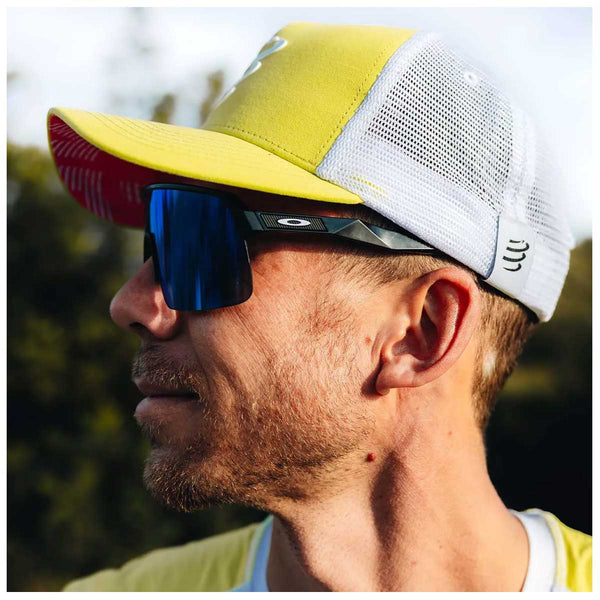 Compressport Gorra Trucker Cap Safe Yellow