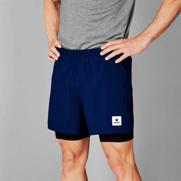 Short Deportivo Saysky 2 in 1 Pace 5 Pulgadas Navy Hombre