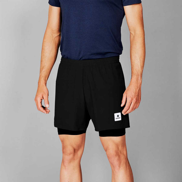 Short Deportivo Saysky 2 in 1 Pace 5 Pulgadas Negro Hombre