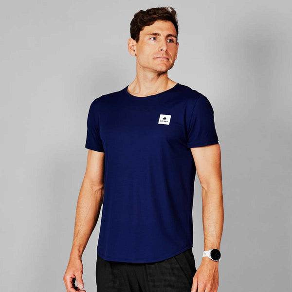 Playera Deportiva Saysky Clean Flow T-shirt Navy Hombre