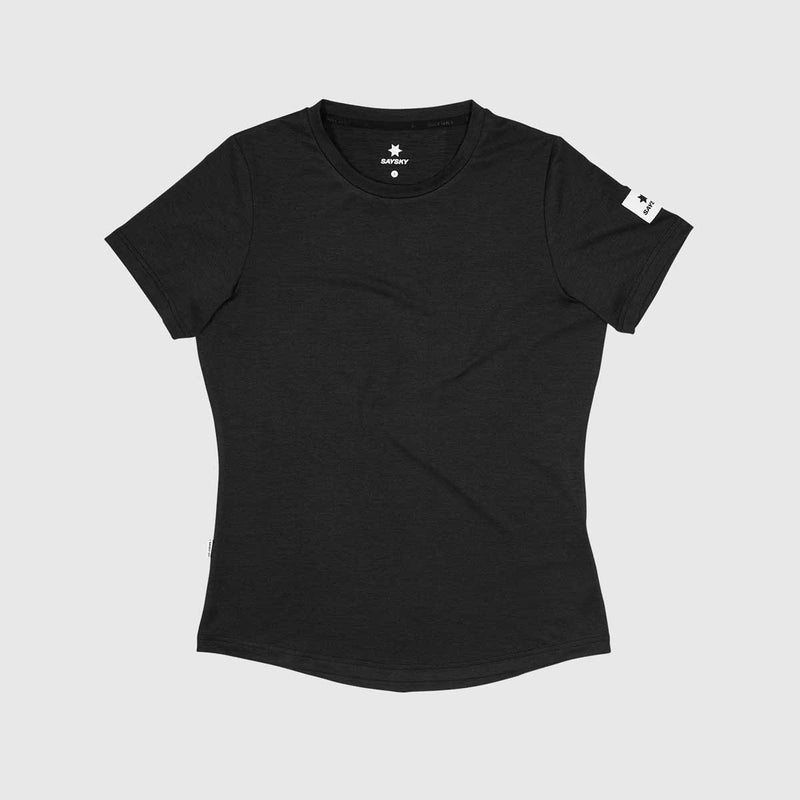 Playera Deportiva Saysky Clean Pace T-shirt Negra Mujer