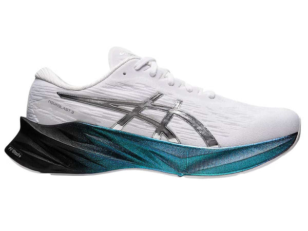 Tenis Running Asics NOVABLAST 3 PLATINUM Blanco Hombre