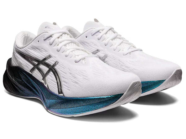 Tenis Running Asics NOVABLAST 3 PLATINUM Blanco Hombre