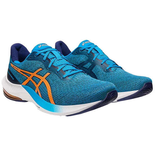 Tenis Running Asics GEL-PULSE 14 Azul Naranja Hombre