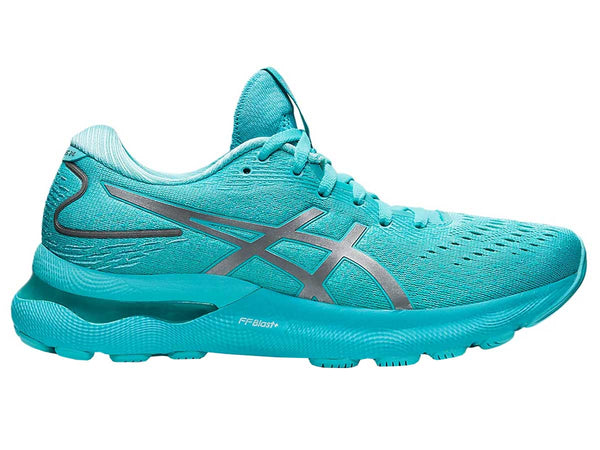 Tenis Running Asics GEL-NIMBUS 24 Lite Show Celeste Mujer