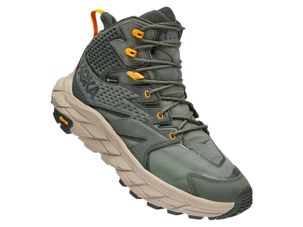 Bota de Senderismo Hoka ANACAPA MID GTX Green Hombre