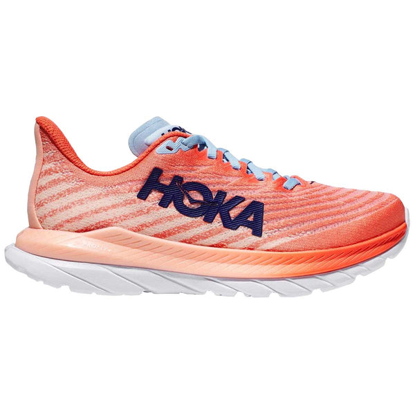 Tenis Hoka Running MACH 5 Coral Mujer