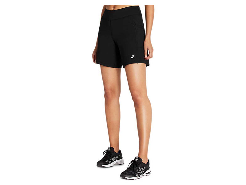 Short Deportivo Running Asics 3IN KNIT TRAIN Negro Mujer