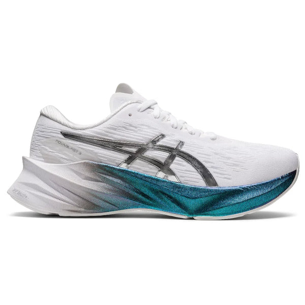 Tenis Running Asics NOVABLAST 3 PLATINUM Blanco Mujer