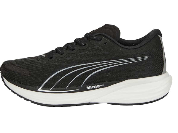 Tenis Puma Running DEVIATE NITRO 2 Negro Blanco Hombre