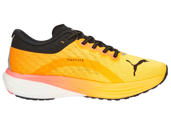 Tenis Puma Running DEVIATE NITRO 2 Amarillo Negro Hombre