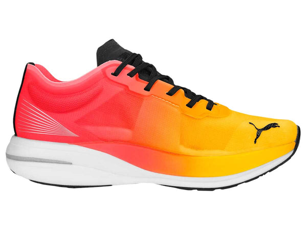 Tenis Puma Running DEVIATE NITRO ELITE Amarillo Naranja Hombre