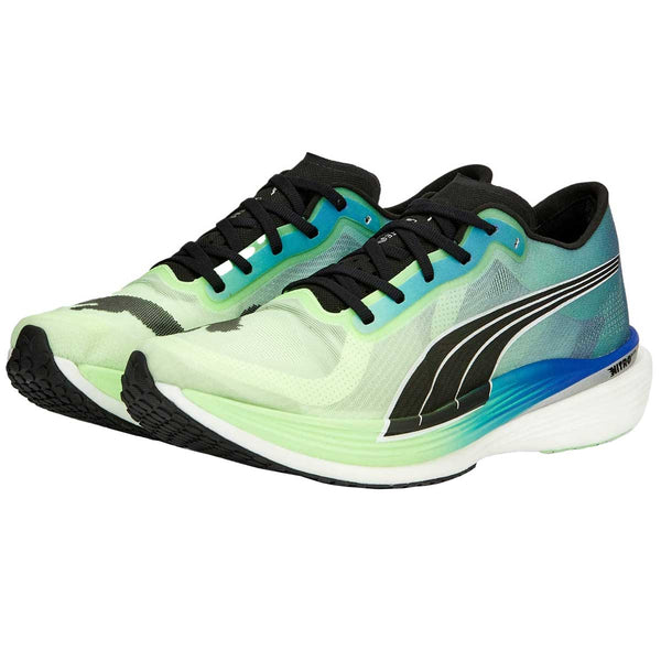 Tenis Puma DEVIATE NITRO ELITE Running Verde Hombre