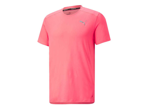 Playera Deportiva Puma RUN CLOUDSPUN TEE Rosa Hombre