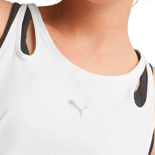 Playera Deportiva Puma RUN CLOUDSPUN TANK Blanca Mujer