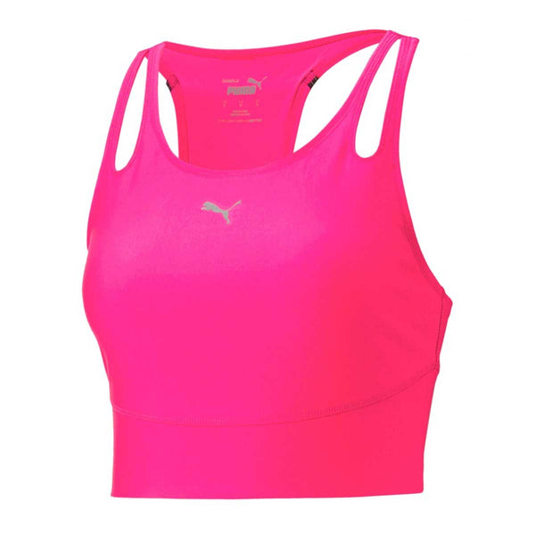 Crop Top Deportiva Puma RUN ULTRAFORM Rosa Mujer