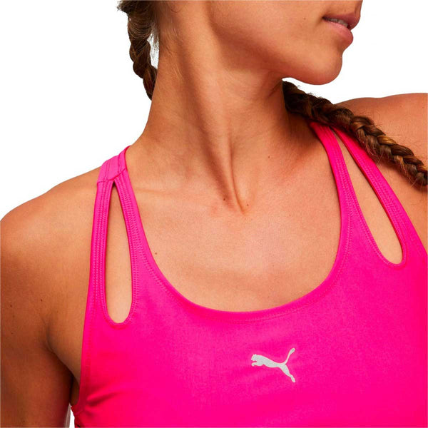 Crop Top Deportiva Puma RUN ULTRAFORM Rosa Mujer