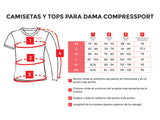 Playera Deportiva Compressport Performance SS Tshirt Negro Dama