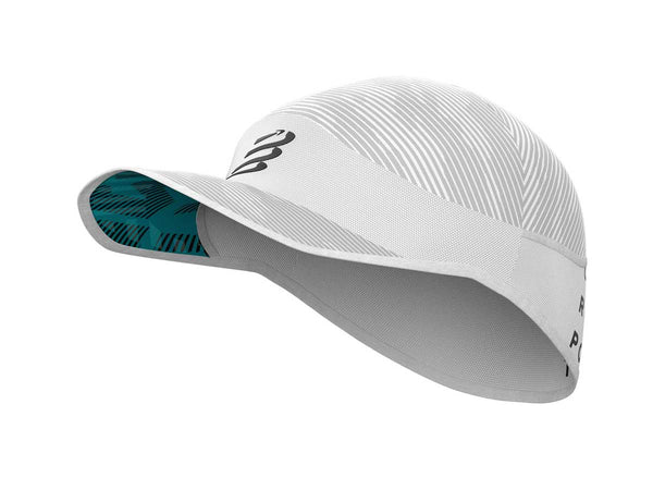 Gorra Running Compressport ICE CAP Blanca