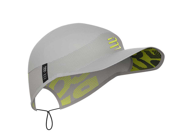 Gorra Deportiva Compressport PRO RACING Gris