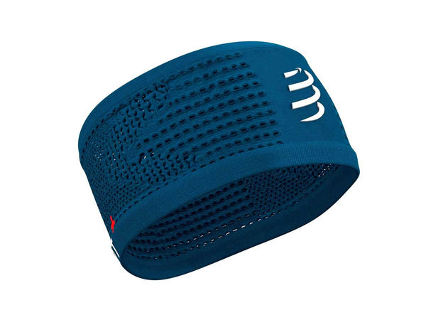 Banda Deportiva Compressport Headband On/Off Azul