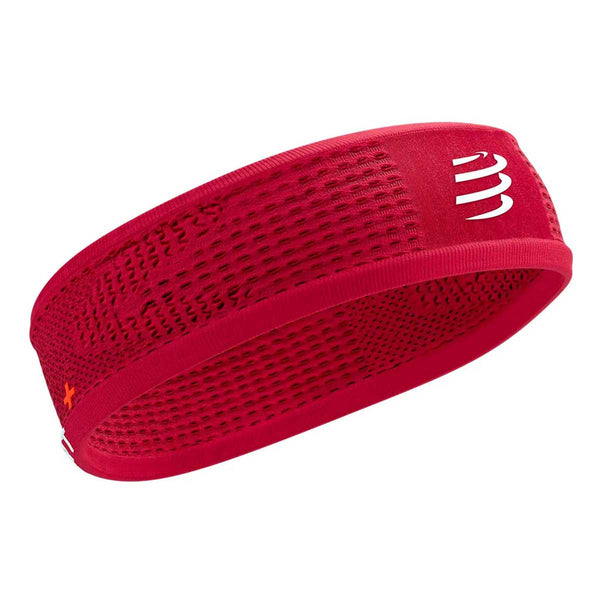 Banda Deportiva Compressport THIN HEADBAND ON/OFF Persian Red