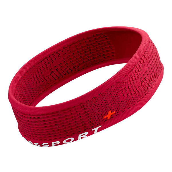 Banda Deportiva Compressport THIN HEADBAND ON/OFF Persian Red