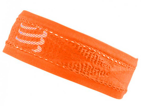 RUN24.MX - Compressport Thin HeadBand On/Off Orage HB01-FL2111