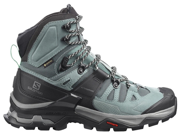 Botas Senderismo Salomon QUEST 4 GTX Verde/Negro Mujer