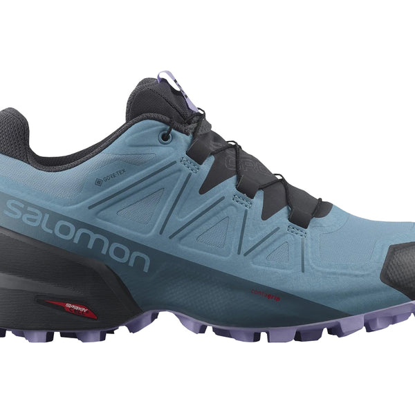 Tenis Trail Running Salomon SpeedCross 5 GTX Azul mujer