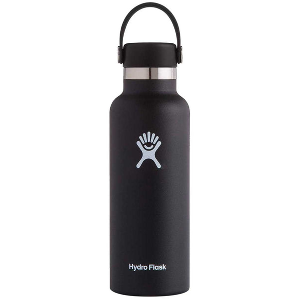 Botella Térmica Hydro Flask STD MOUTH FLEX 18 OZ Negro