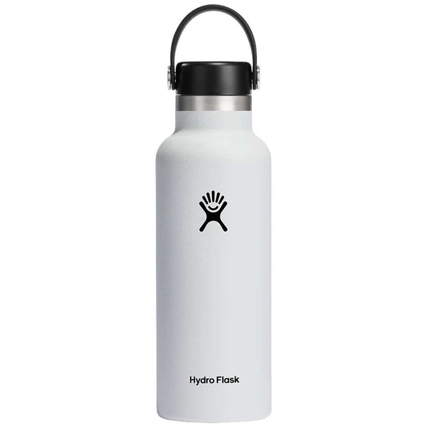 Botella Térmica Hydro Flask STD MOUTH FLEX 18 OZ Blanco