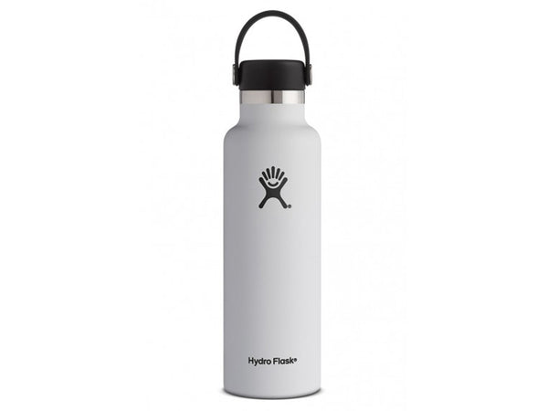 RUN24.MX - Botella Térmica Hydro Flask STD Mouth Flex 21 OZ White